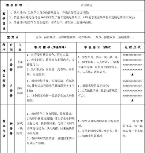 体育游戏方案设置